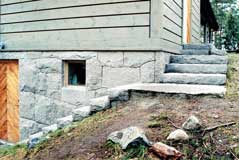 Husgrund i granit