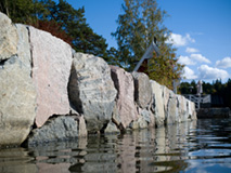 Stenkaj i natursten