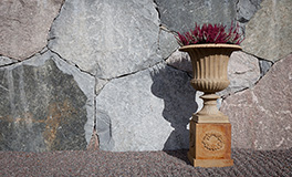 Stenmur i natursten