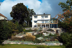 Stenmur i natursten