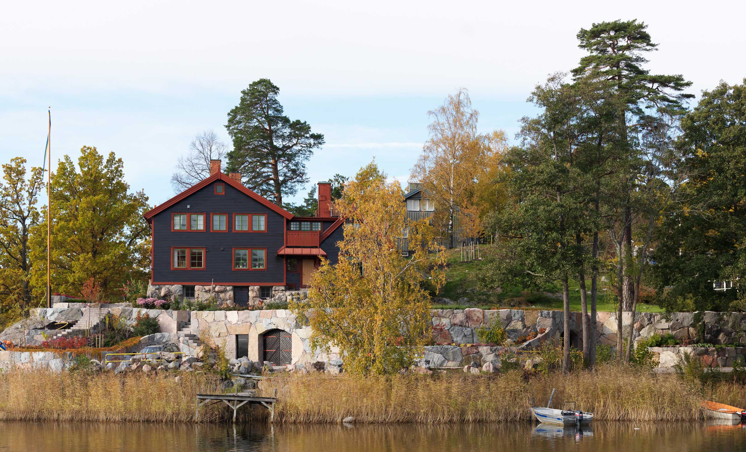 Stenmur i natursten